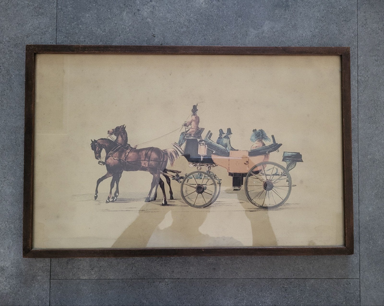 Te koop twee antieke prenten, Antiek en Kunst, Ophalen of Verzenden