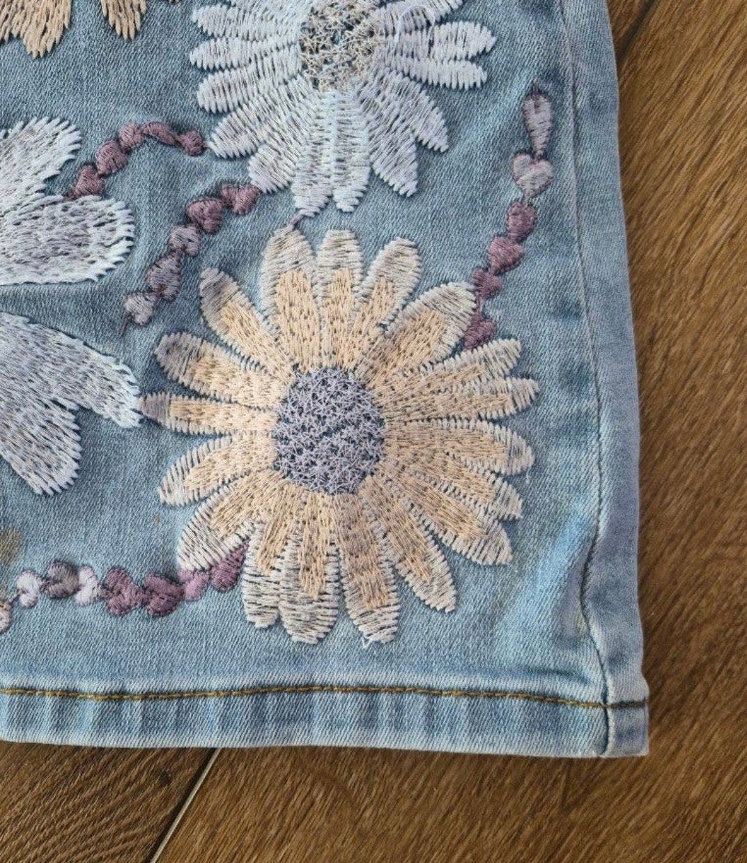 Super leuke flared broek van Fabienne Chapot, maat 26, Kleding | Dames, Blauw, Ophalen of Verzenden, Zo goed als nieuw, Fabienne Chapot