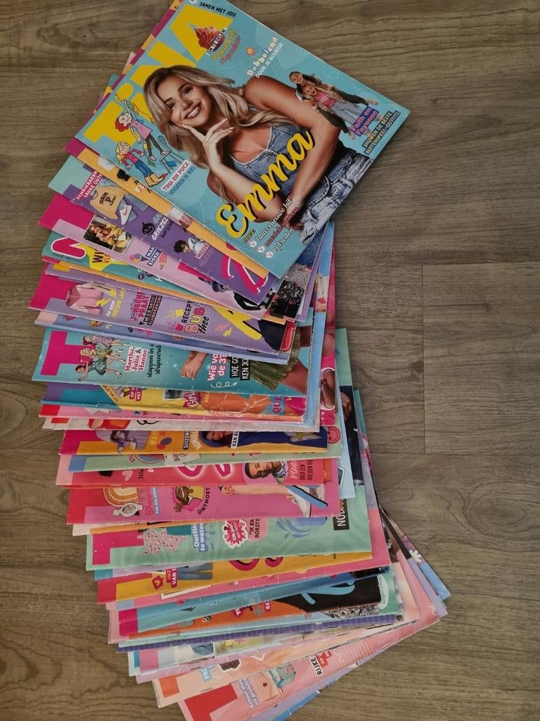 50 Tina tijdschriften - diverse jaargangen, Boeken, Tijdschriften en Kranten, Ophalen of Verzenden, Zo goed als nieuw, Damesbladen