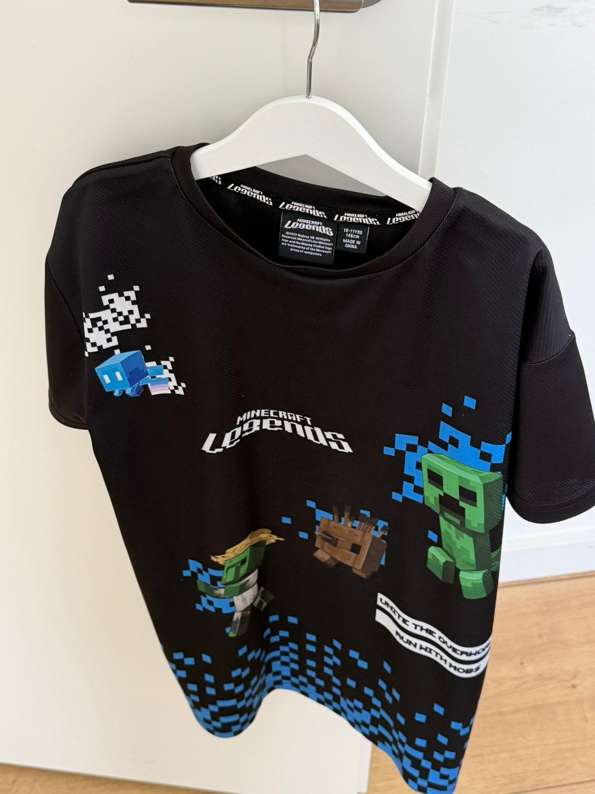 Tshirt Minecraft maat 146, Ophalen of Verzenden, Gebruikt, Jongen, Shirt of Longsleeve