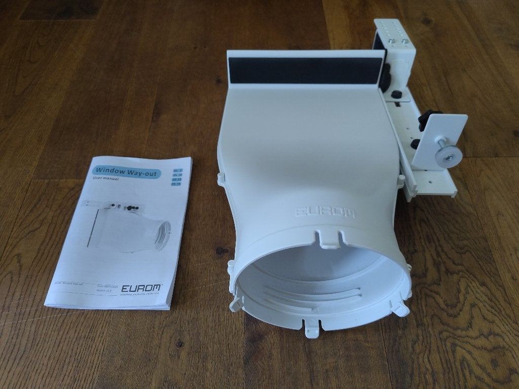 Eurom airco window way out, Witgoed en Apparatuur, Airco's, 3 snelheden of meer, Ophalen of Verzenden, Zo goed als nieuw, Koelen en Ontvochtigen