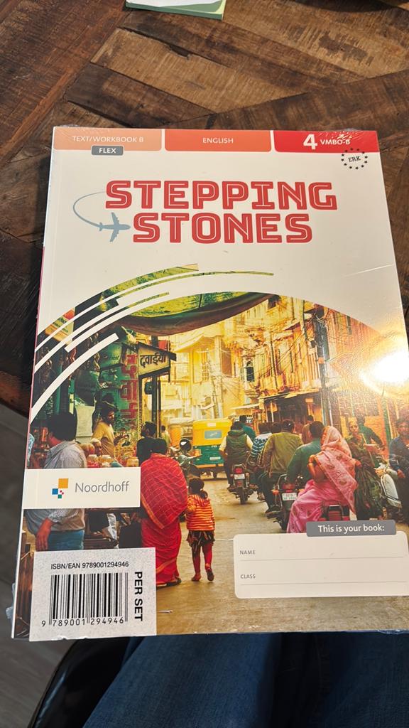 Stepping Stones 7e ed vmbo-b 4 FLEX text/workbook A+B, Boeken, Ophalen of Verzenden, Zo goed als nieuw