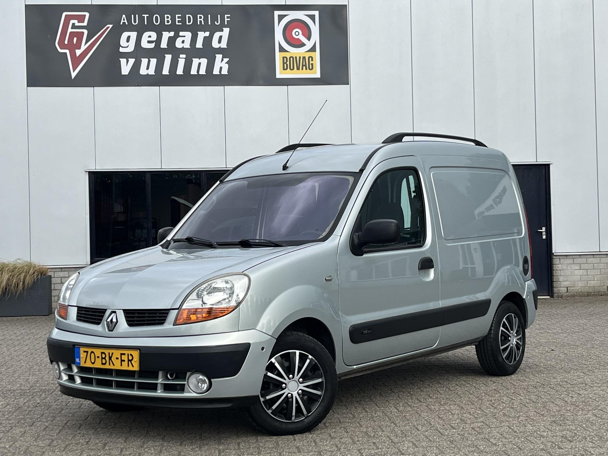 Renault Kangoo Express 1.6-16V MARGE AUTOMAAT TREKHAAK AIRCO, Stof, Gebruikt, Renault, 1070 kg