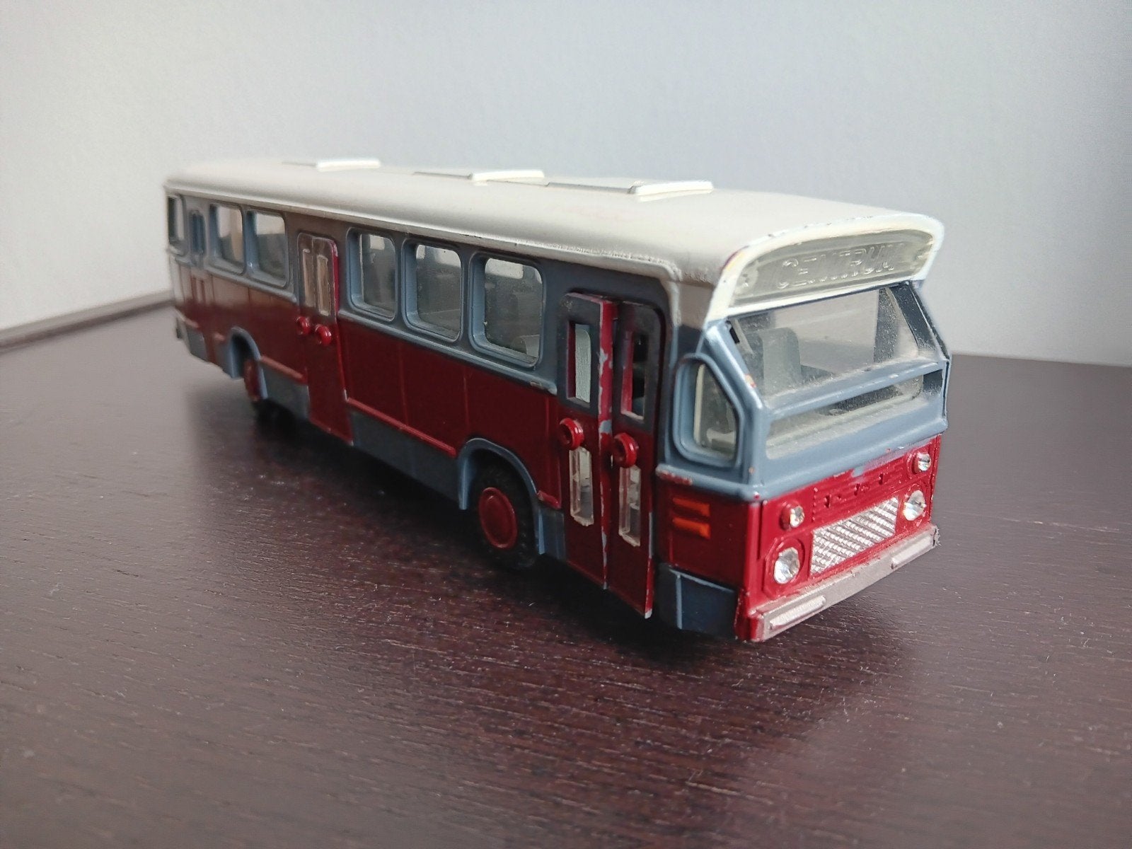 Lion Toys nr 38 Daf Citybus, Overige merken, Gebruikt, 1:32 tot 1:50, Ophalen of Verzenden