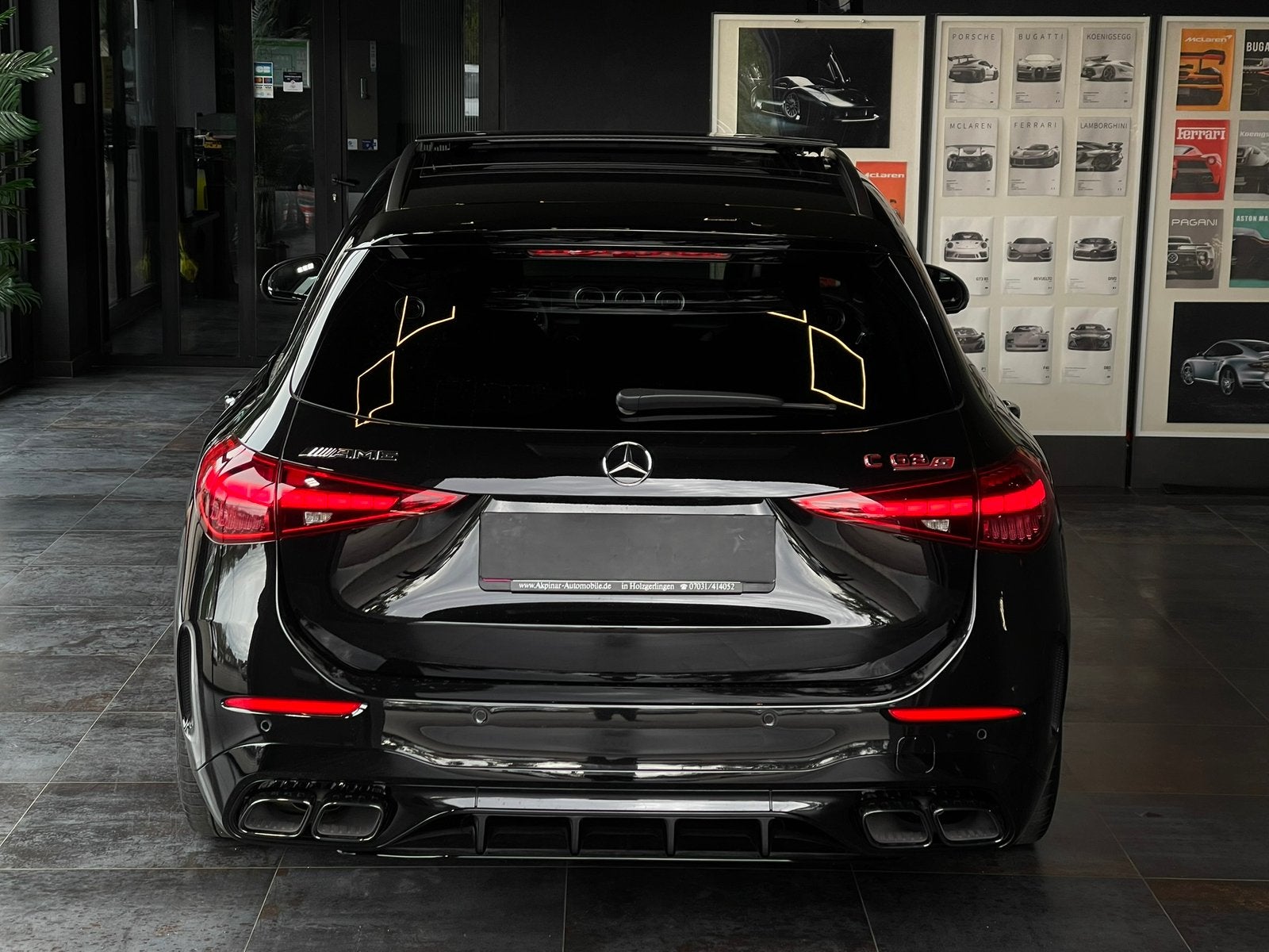 Mercedes-Benz C 63 AMG Estate S E Performance Night Edition, Auto's, Automaat, Zwart, Vierwielaandrijving, Hybride Elektrisch/Benzine