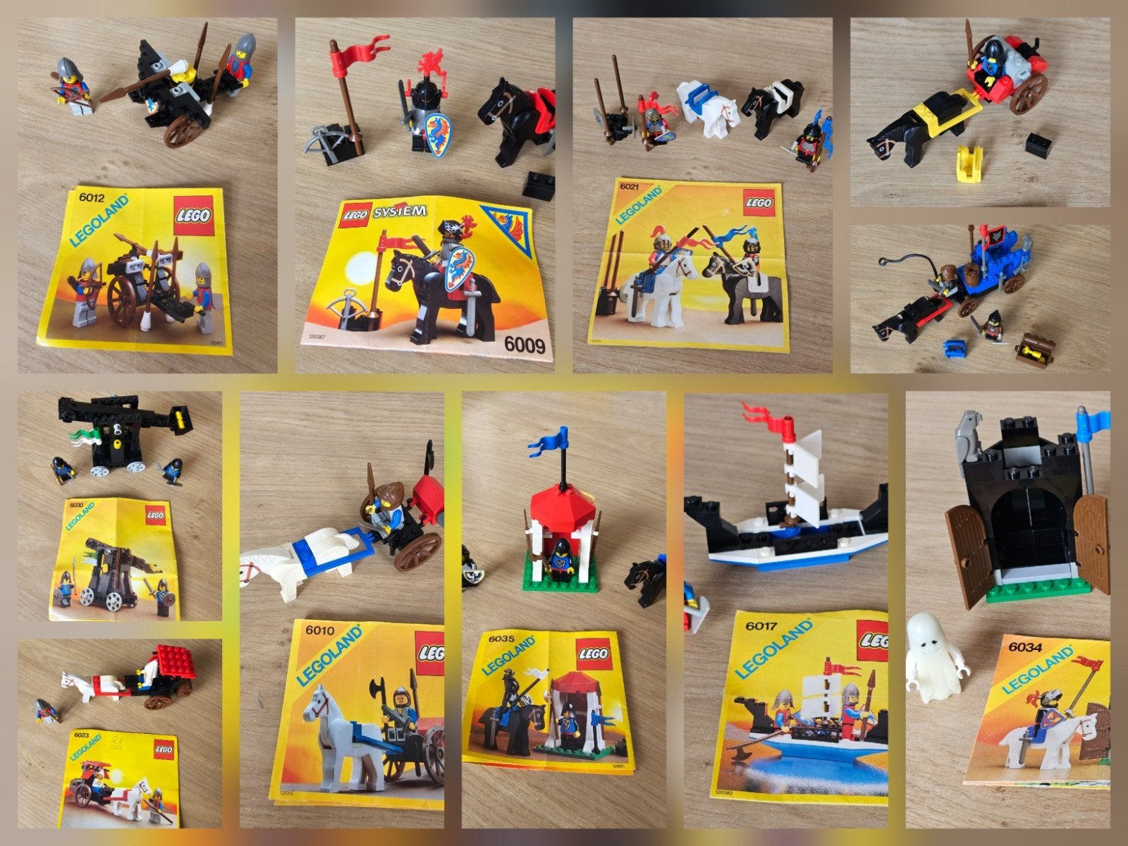 LEGO Castle verzameling - 11 sets met boekjes, Kinderen en Baby's, Ophalen of Verzenden, Gebruikt, Lego, Castle