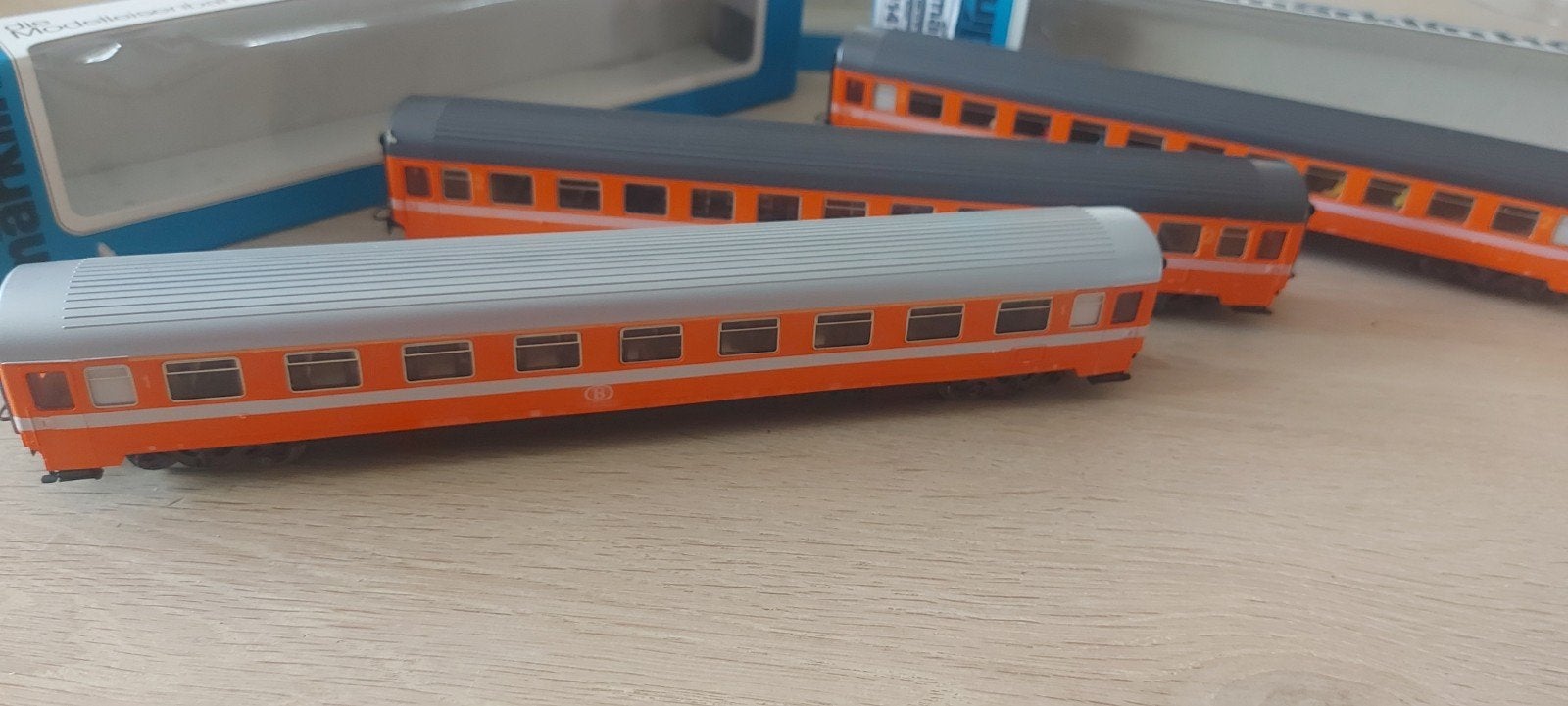 Märklin SBB/CFF/FFS EUROFIMA rtg'n artnr 4267 in ovp, Wisselstroom, Wagon, Ophalen of Verzenden, Zo goed als nieuw