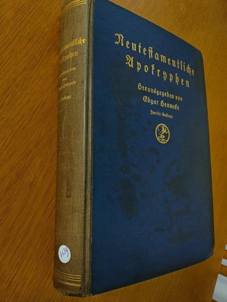 Nr. 1139 Edgar Hennecke, Neutestamentliche Apokryphen, Ophalen of Verzenden, Hennecke, Edgar