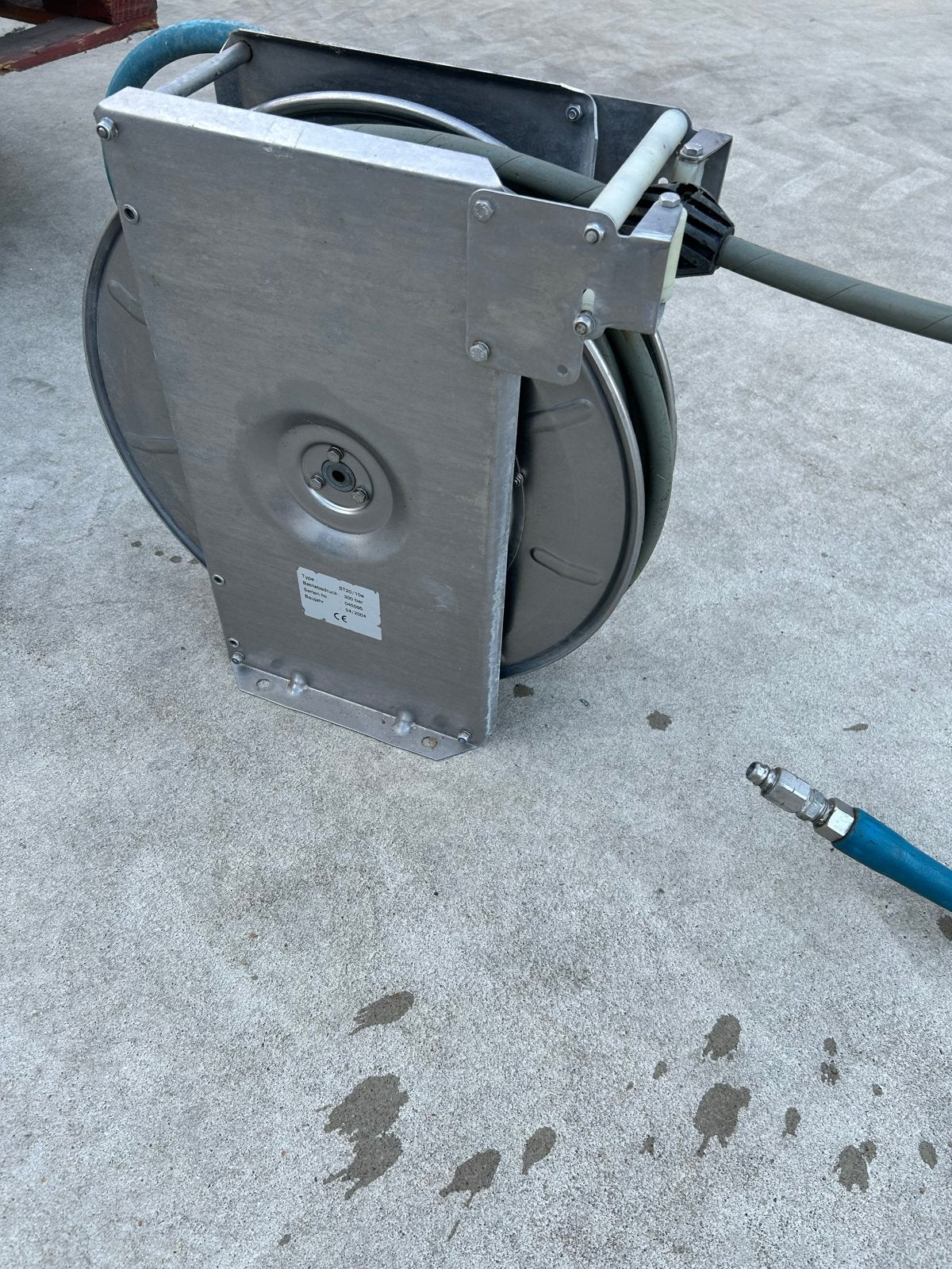 Slanghaspel RVS - 300 bar, Ophalen, Gebruikt, Overige typen