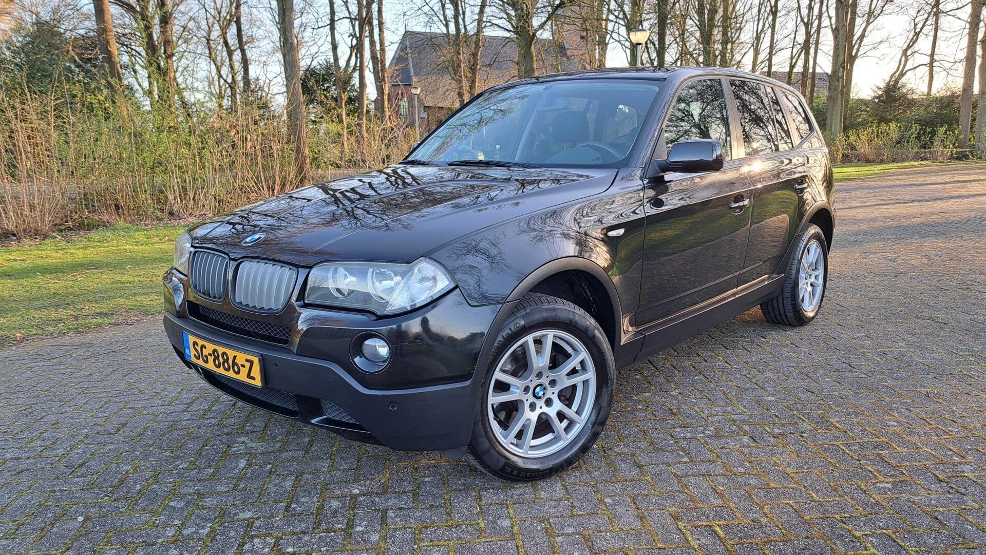 BMW X3 3.0d Executive 4x4 CLIMA PERFECT OH ZEER NETTE AUTO!, Automaat, Gebruikt, Zwart, 2000 kg