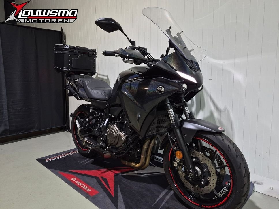 YAMAHA TRACER 7 GT Leovince|3 Koffers|Gar mt07 700 mt09 900, 2 cilinders, Motorrijbewijs A, Bedrijf, Meer dan 35 kW