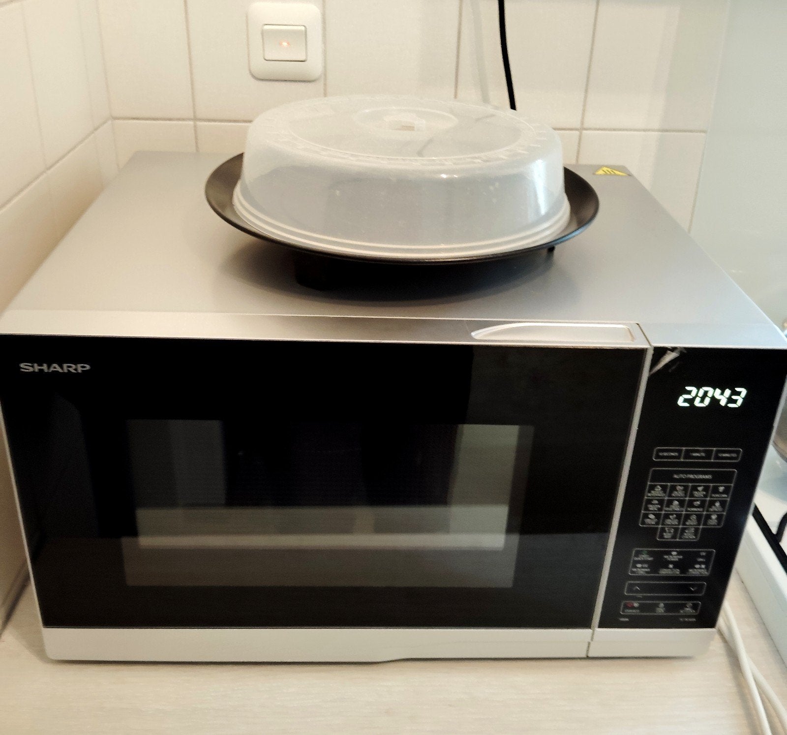 Sharp combi-magnetron YC-PC322A, vrijstaand, zgan, Witgoed en Apparatuur, Magnetrons, Zo goed als nieuw, Vrijstaand, Combimagnetron
