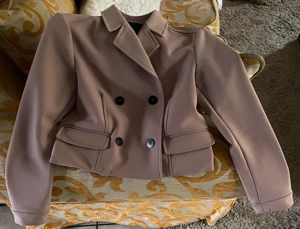 Beige blazer van Zara maat S, Beige, Ophalen of Verzenden, Zo goed als nieuw, Jasje