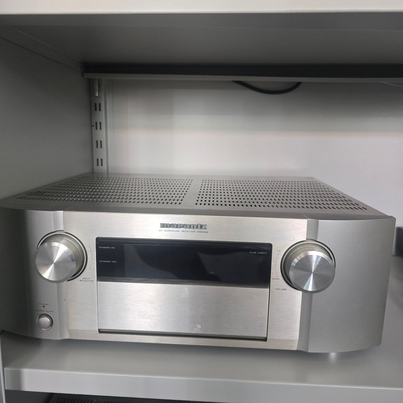 Marantz SR6004 AV Surround Receiver - Zilver, Audio, Tv en Foto, Versterkers en Receivers, Gebruikt, 120 watt of meer, Ophalen