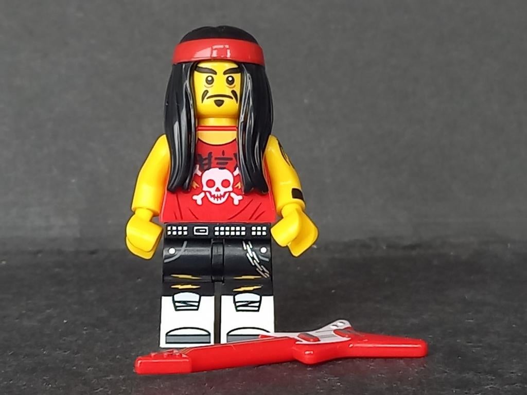 Lego 71019 ZGAN Ninjago The Movie Gong Guitar Rocker Gitaar, Ophalen of Verzenden, Nieuw, Complete set, Lego