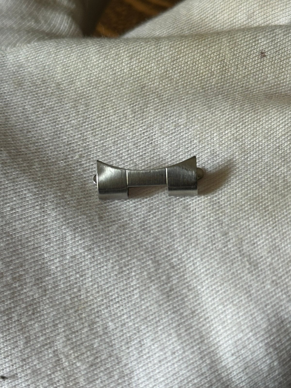 Rolex oyster 557B end link 19mm, Overige merken, Staal, Met bandje, Polshorloge