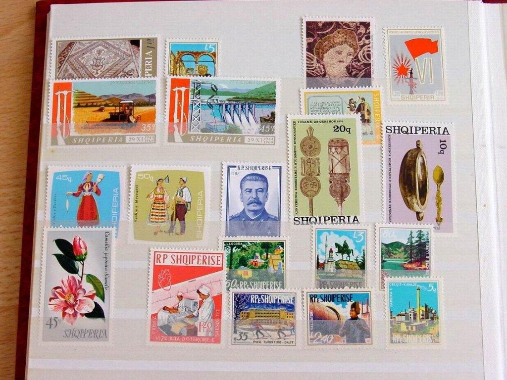 Postzegels Albanië, Ophalen of Verzenden, Overige landen, Gestempeld