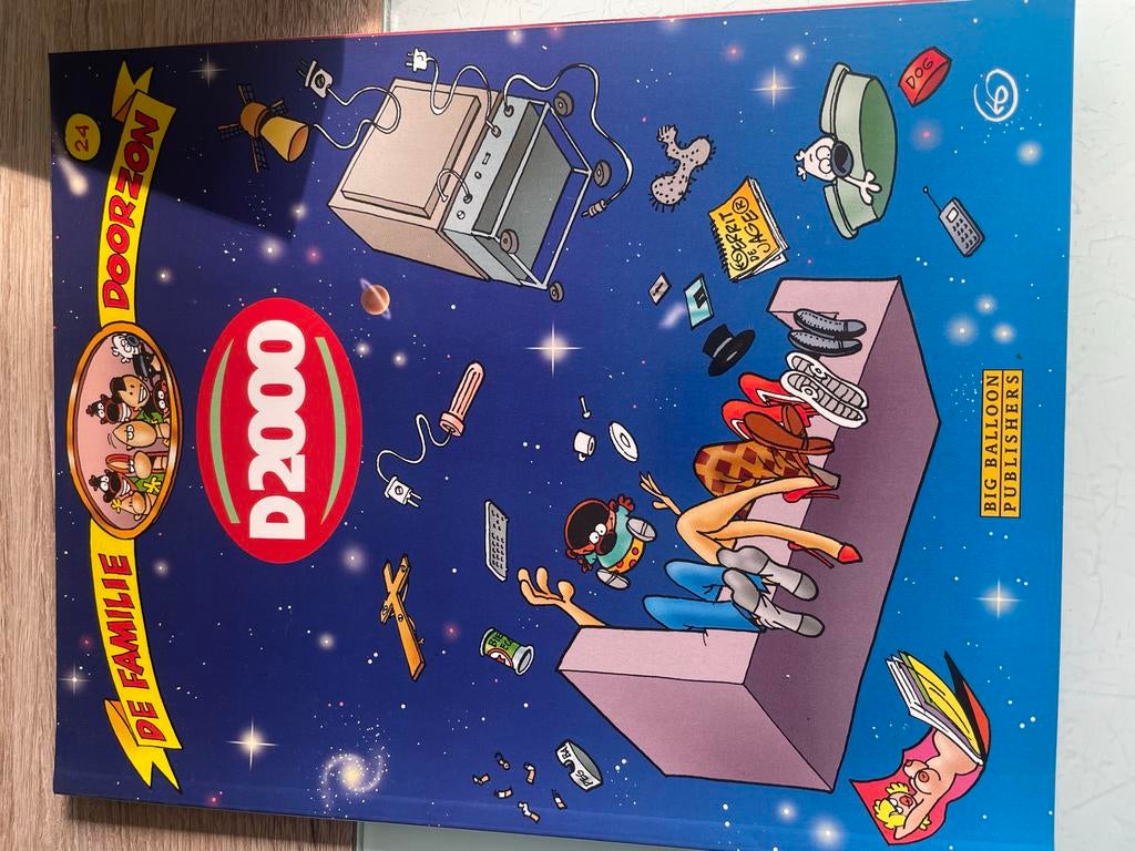 De Familie Doorzon D2000 - Gelul in de Ruimte (Nr. 24), Eén stripboek, Ophalen, Gelezen