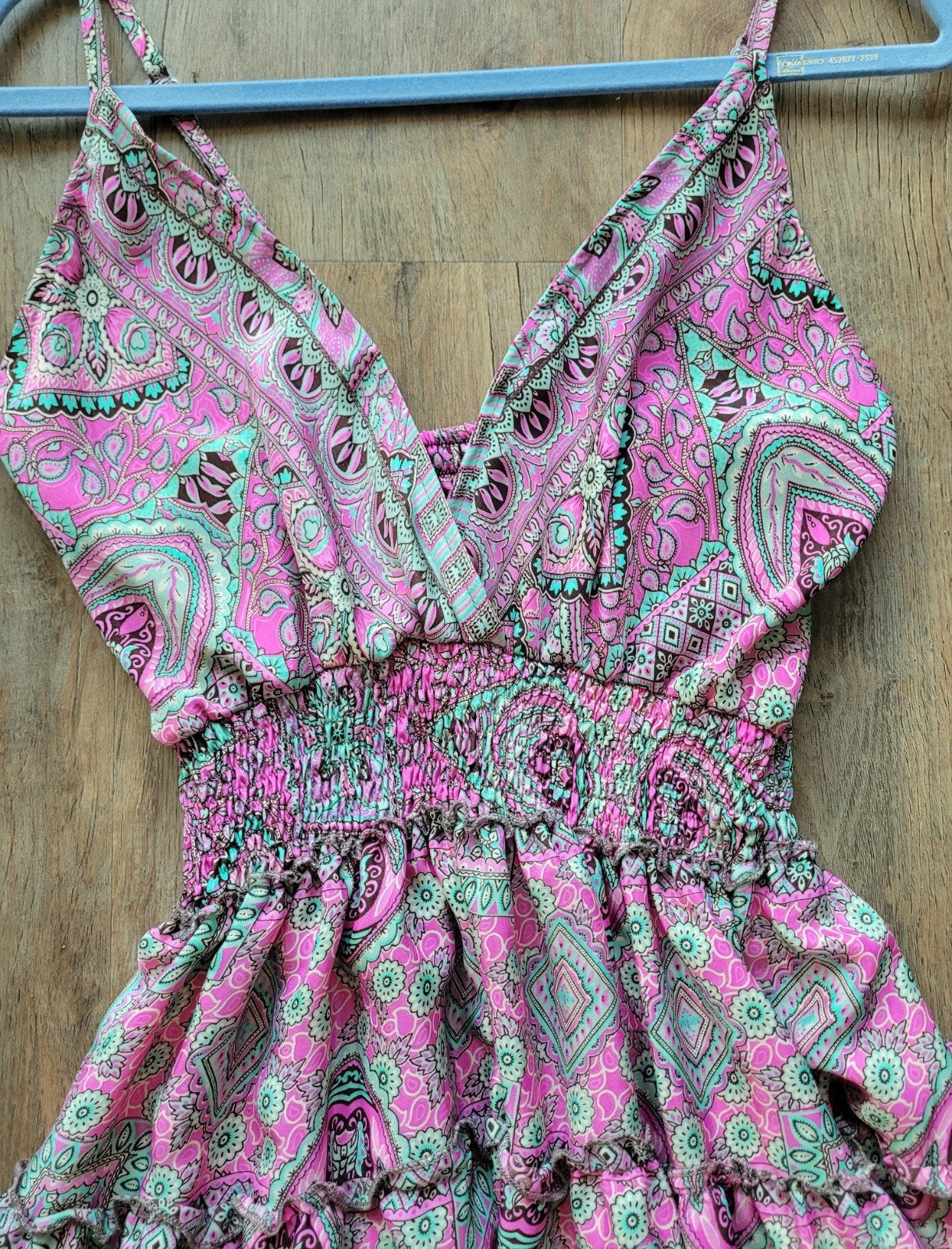 Boho Ibiza jurk roze one-size, Maat 38/40 (M), Nieuw, Ophalen of Verzenden, Roze