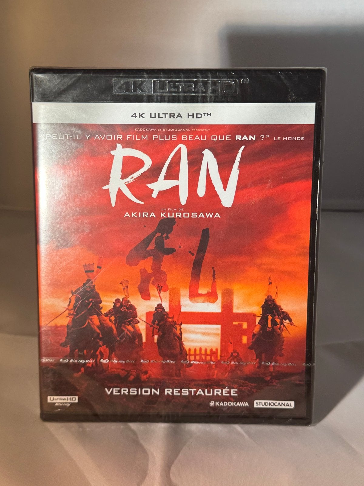 Ran - Akira Kurosawa 4K Ultra HD Blu-ray (Nieuw), Vanaf 16 jaar, Film, Drama, 4K Ultra HD Blu-ray