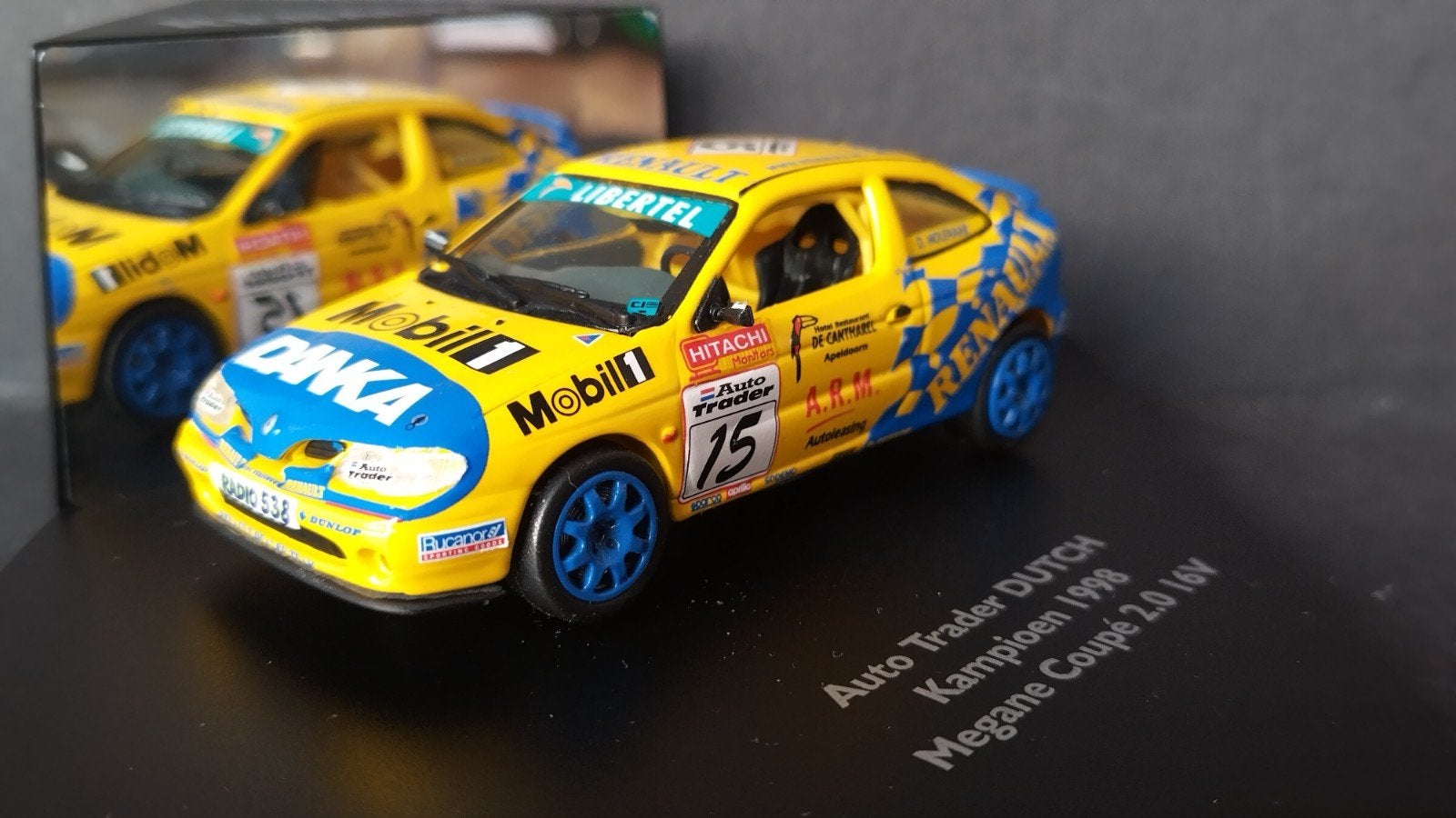 Renault Clio Cup Molenaar 1:43 Vitesse Pol, Hobby en Vrije tijd, Modelauto's | 1:43, Nieuw, Auto, Overige merken, Verzenden