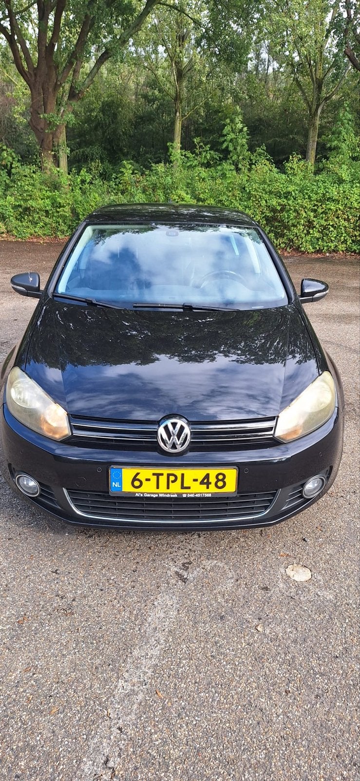 Volkswagen Golf 6 2009 Zwart, Auto's, Zwart, 4 cilinders, 160 pk, Zwart