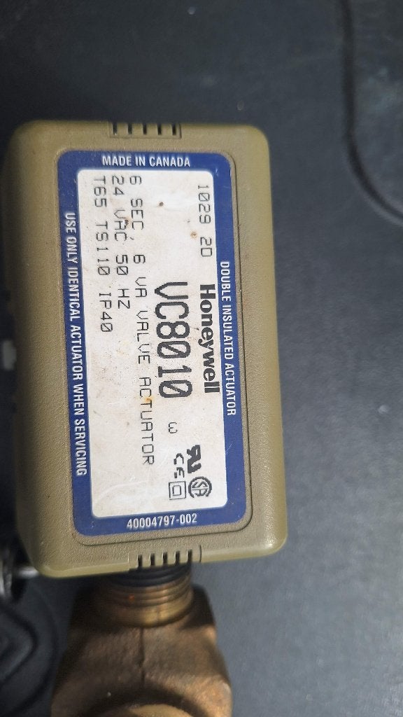 Honeywell motor VC 8010 2x 15 euro,cartridge 2x 10 euro/stuk, Doe-het-zelf en Verbouw, Gebruikt, Minder dan 30 cm, Cv-ketel of Combi-ketel