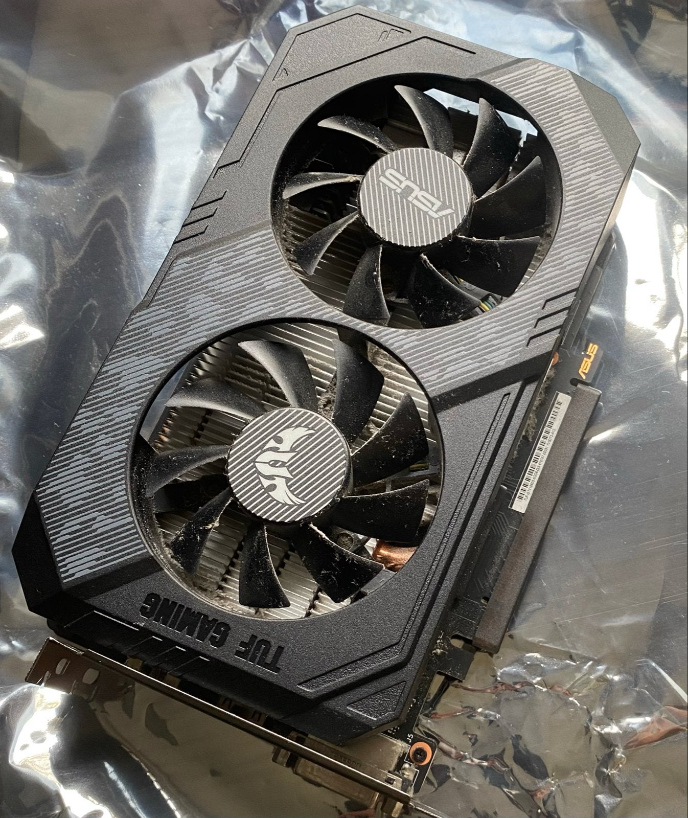 ASUS GeForce GTX 1660 SUPER TUF Gaming OC, Computers en Software, PCI-Express 3, Gebruikt, HDMI, GDDR6