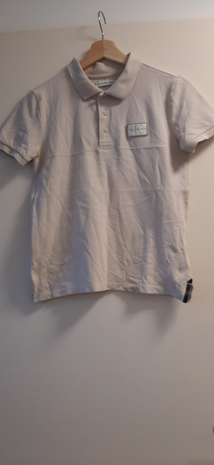 Calvin Klein polo, Calvin Klein Jeans, Ophalen of Verzenden, Zo goed als nieuw, Shirt of Longsleeve