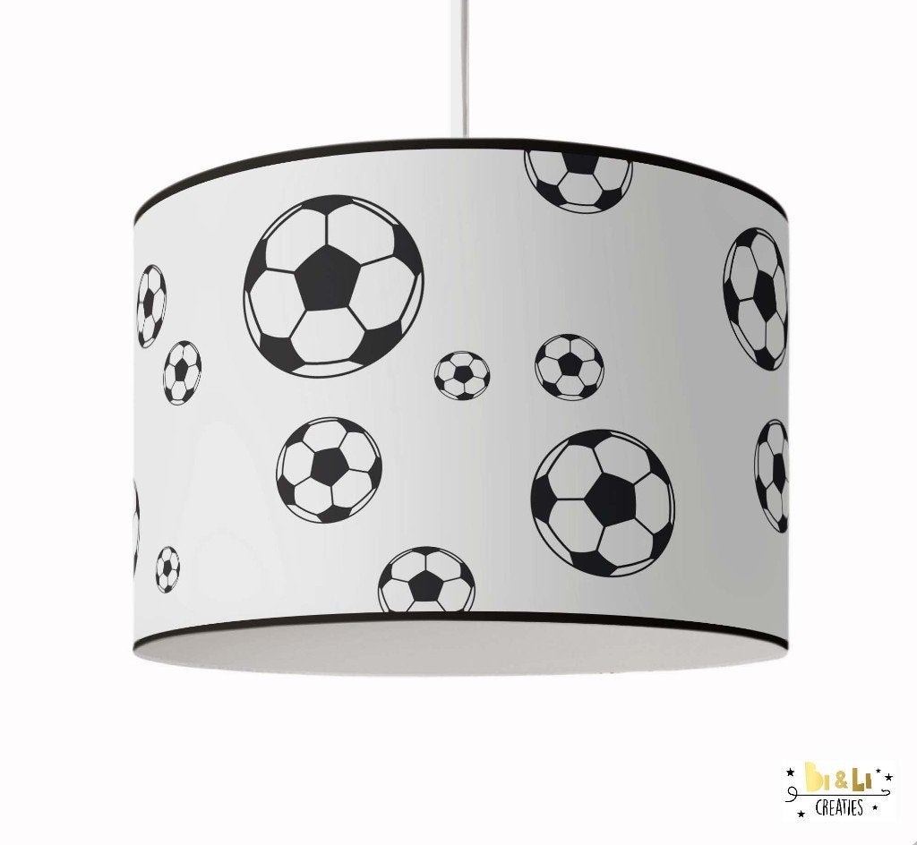 Hanglamp Voetbal Wit Voetballamp Little Dreamzzz, Bi & Li Creaties, Nieuw, Ophalen of Verzenden, Bilicreaties@gmail.com