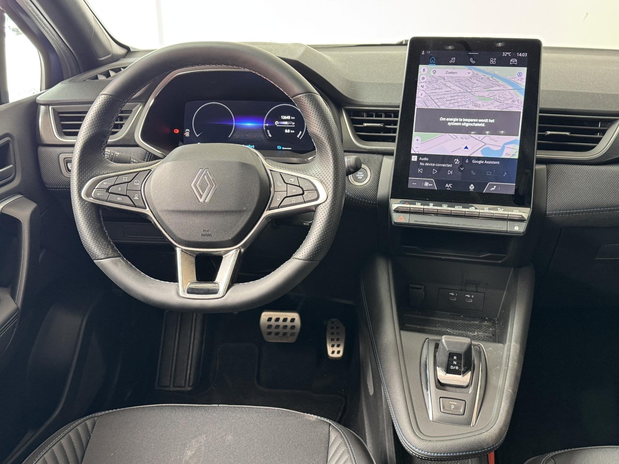 Renault Captur 1.8 E-Tech full hybrid 160 Esprit Alpine | Na, Auto's, 4 cilinders, Met garantie (alle), Blauw, Automatische klimaatregeling
