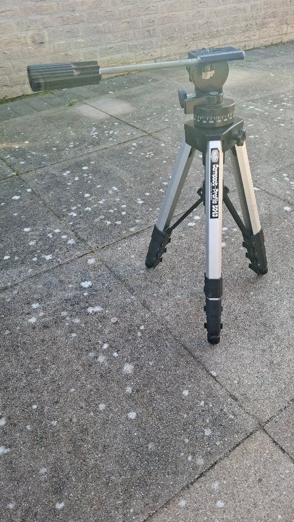 Bilora Compact-Profilo 5043 tripod (statief – driepoot), Audio, Tv en Foto, Fotografie | Statieven en Balhoofden, Gebruikt, Bilora