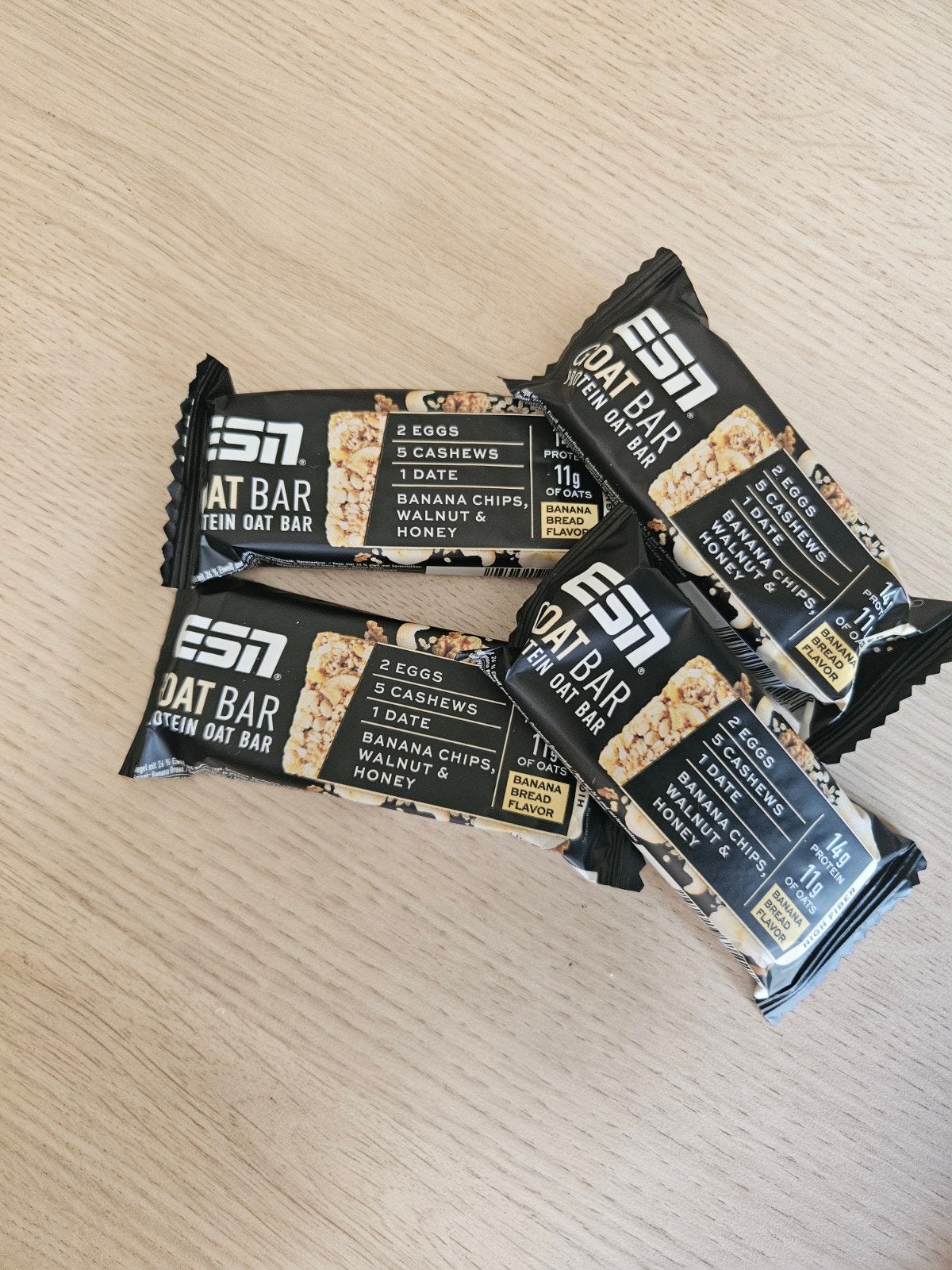 Esn oat bar banana breas flavor 4x, Diversen, Ophalen of Verzenden