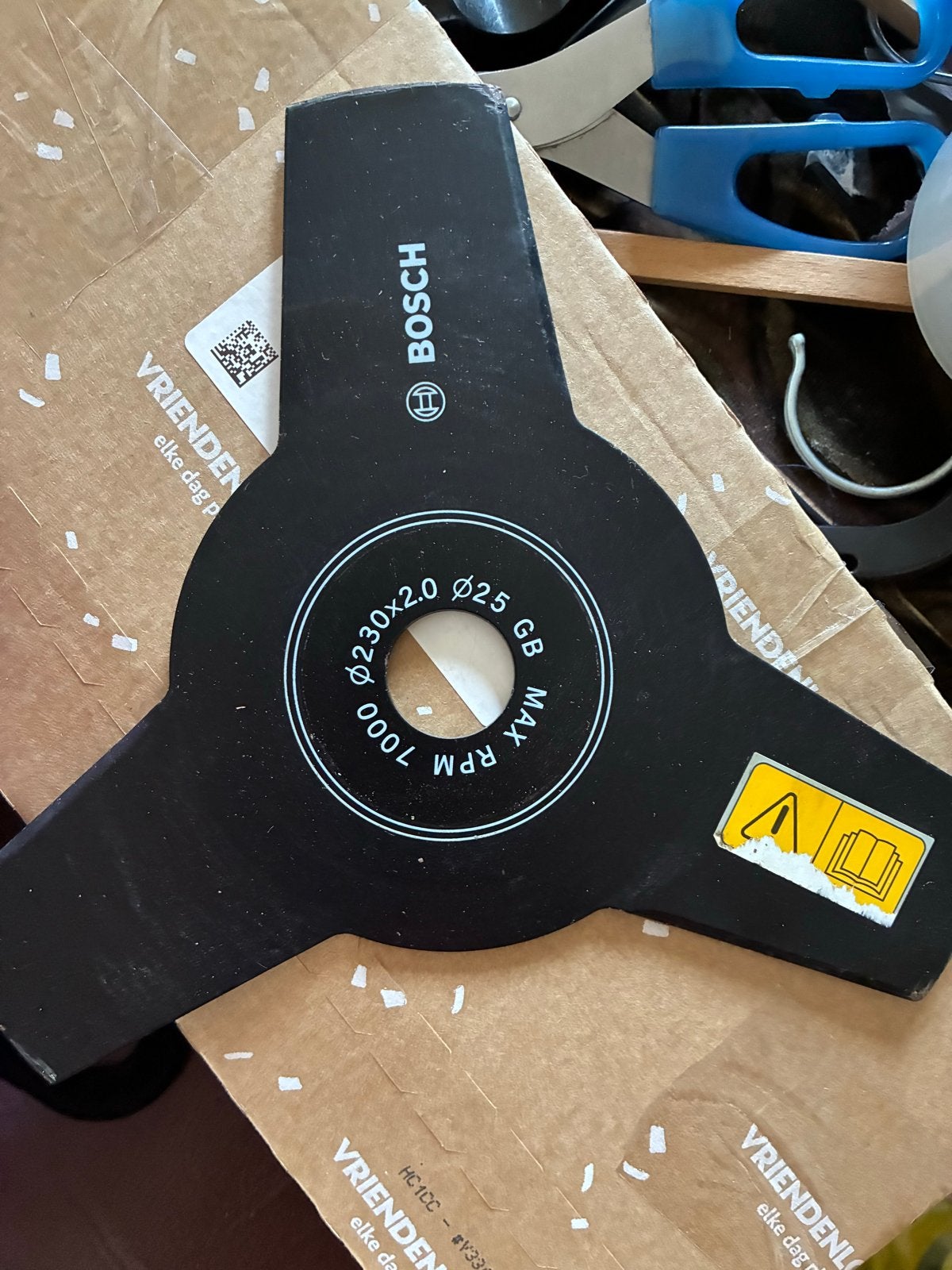 Bosch mes voor bosmaaier - 230x2.0 mm, Tuin en Terras, Ophalen of Verzenden, Nieuw, 10 tot 30 cm, Elektrisch