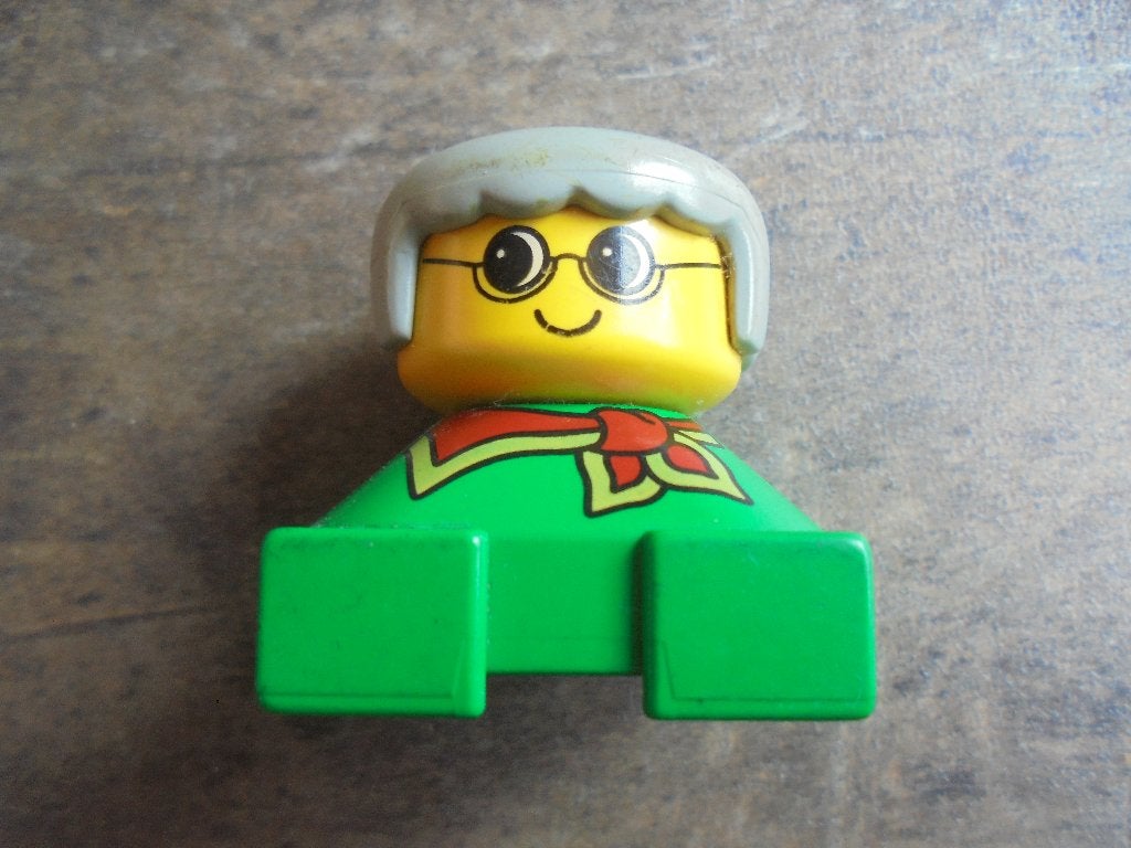Lego Duplo Figure Brick Female (zie foto's), Ophalen of Verzenden, Gebruikt, Losse stenen, Duplo