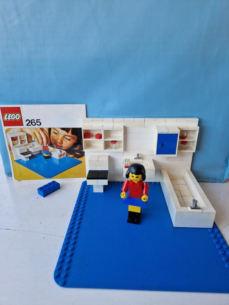 Lego Homemaker 265 - Bathroom, Kinderen en Baby's, Speelgoed | Duplo en Lego, Gebruikt, Lego, Compleet, Ophalen of Verzenden