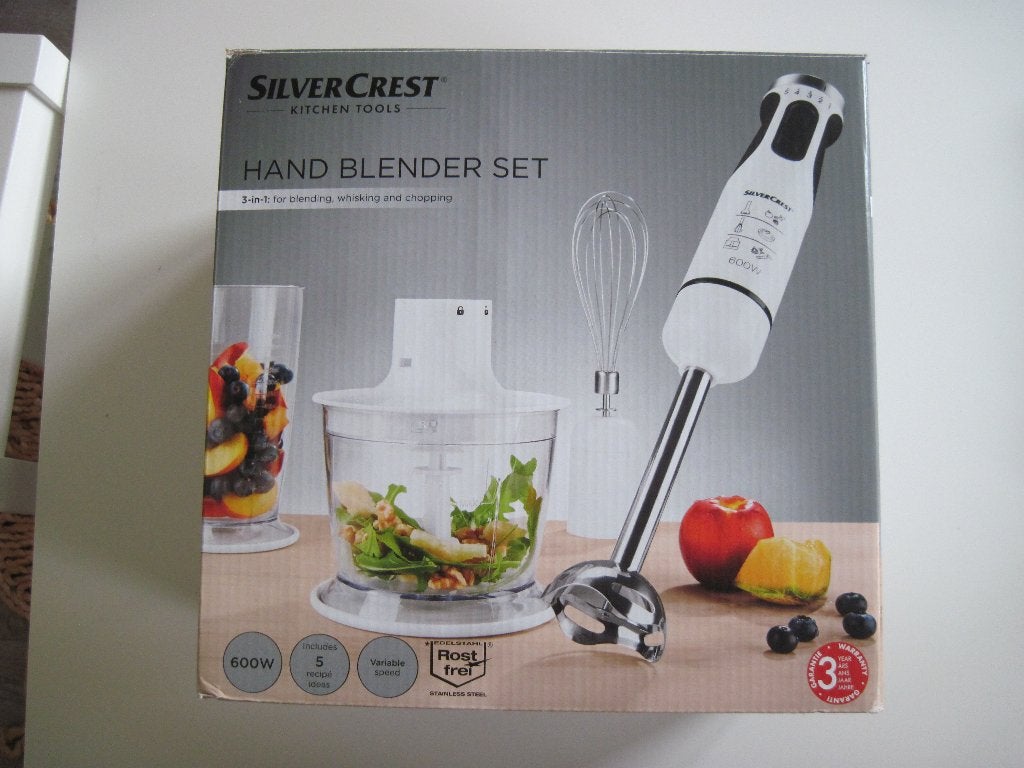 Hand blender set, Ophalen of Verzenden, Gebruikt, Blender