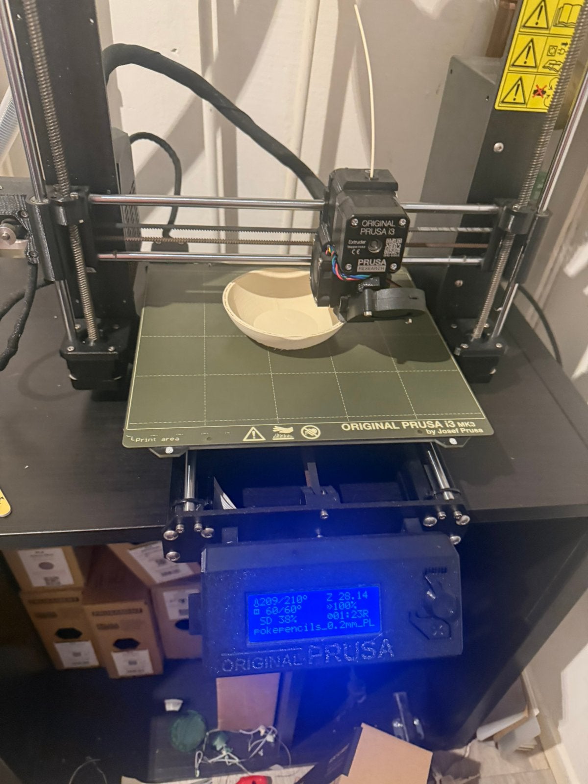 Prusa 3d printer, Computers en Software, Ophalen, Zo goed als nieuw