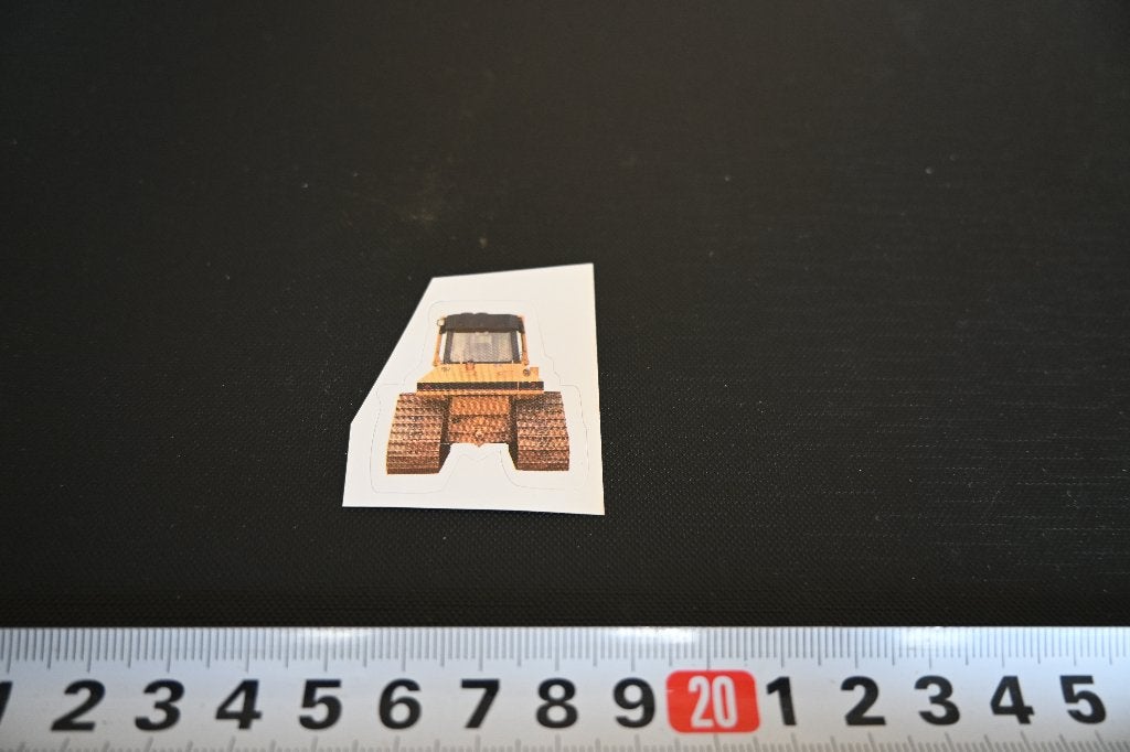 sticker weg wegenbouw machine truck trekker etc 3280, Ophalen of Verzenden, Zo goed als nieuw