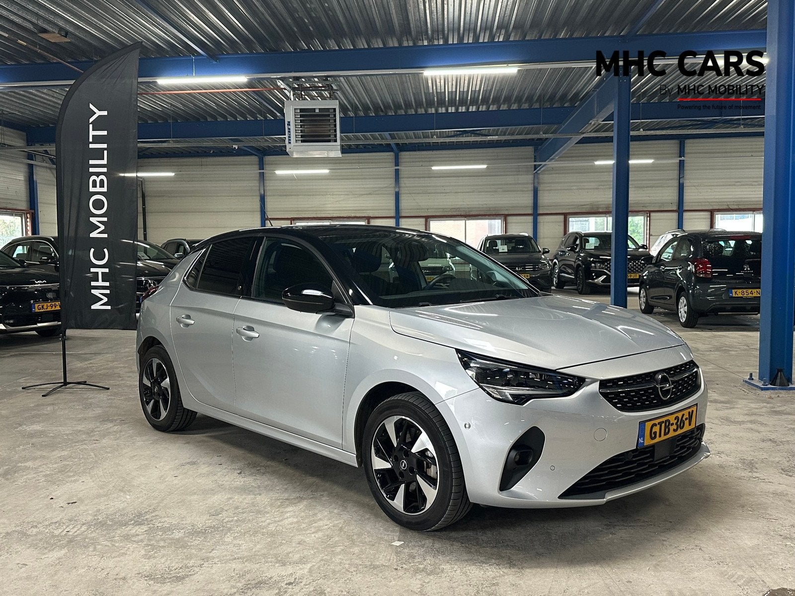 Opel CORSA-E Elegance 50 kWh (bj 2022, automaat), Auto's, 136 pk, Gebruikt, 24 min, Verwarmde buitenspiegels