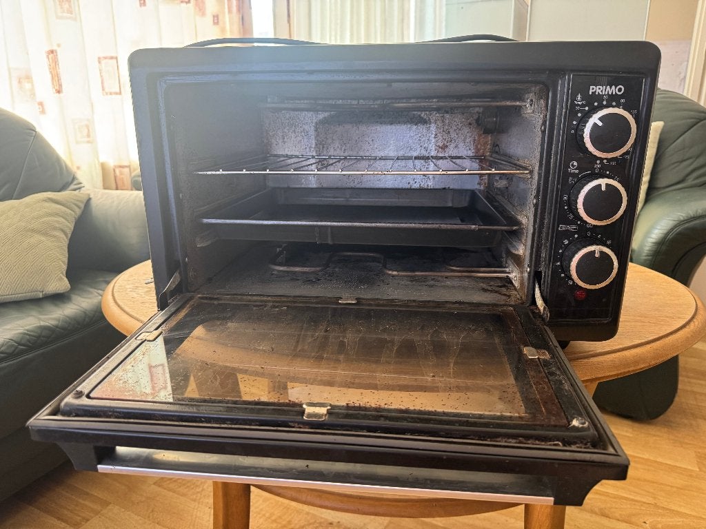 Compacte Primo oven, Ophalen, Minder dan 45 cm, Draaiplateau, Hete lucht