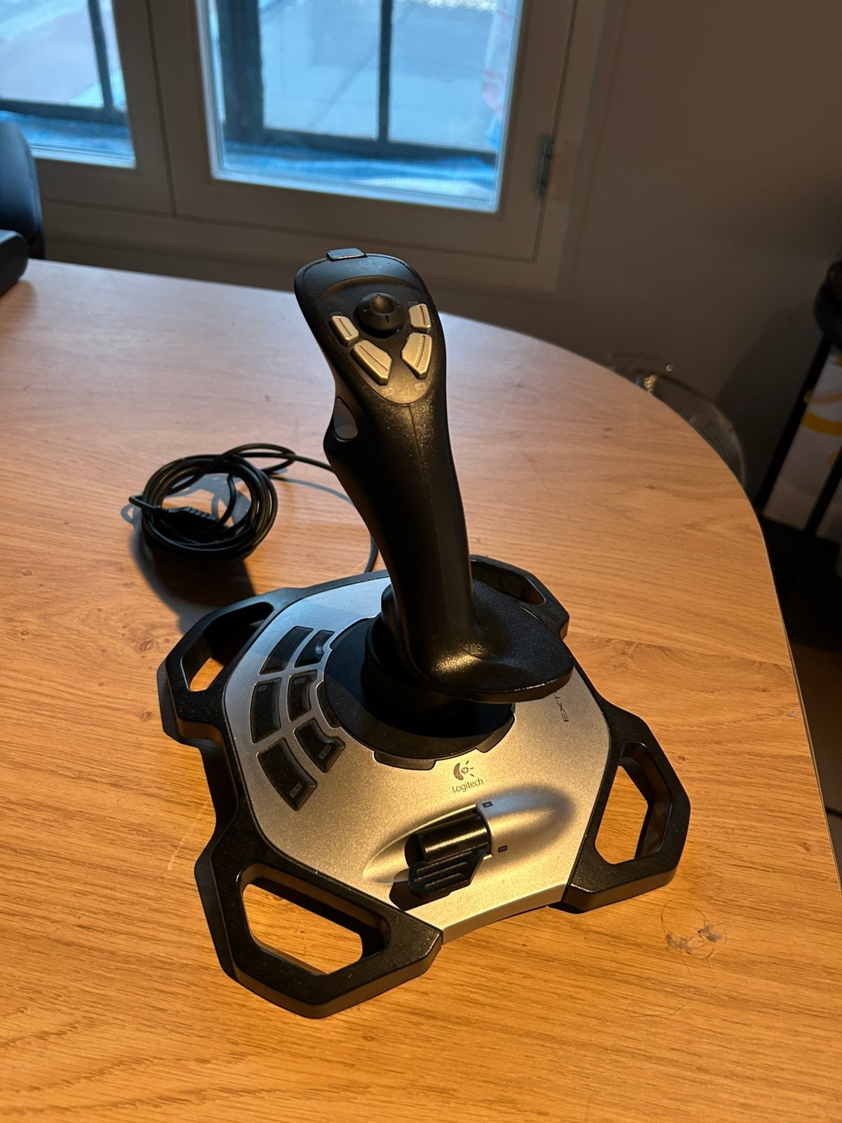 Logitech joystick-, Ophalen of Verzenden, Zo goed als nieuw