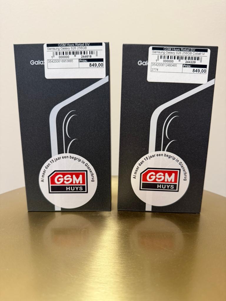 Samsung Galaxy S26 256GB Zwart & Violet - Nieuw in doos, Telecommunicatie, Mobiele telefoons | Samsung, Nieuw, Overige modellen