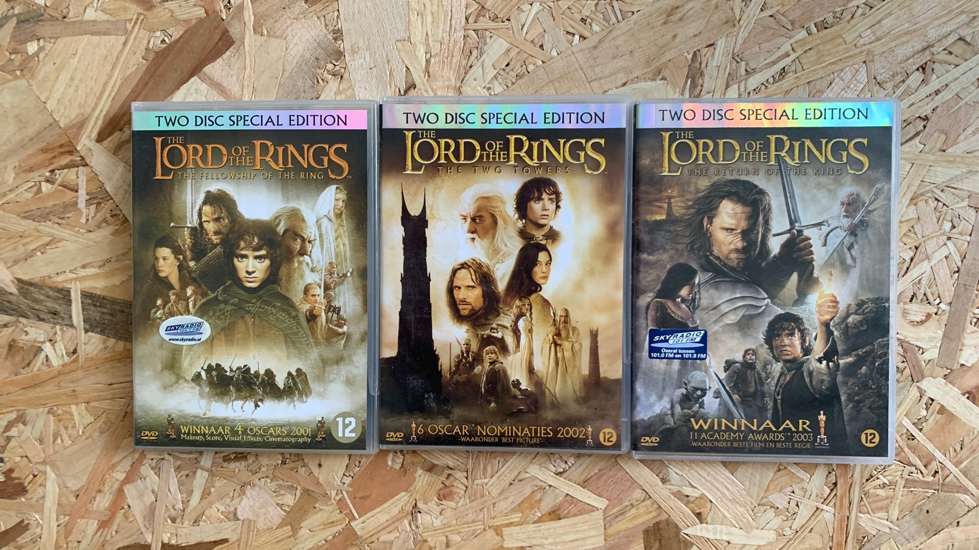 Dvd’s Lord of the rings, Cd's en Dvd's, Blu-ray, Ophalen of Verzenden, Zo goed als nieuw, Science Fiction en Fantasy