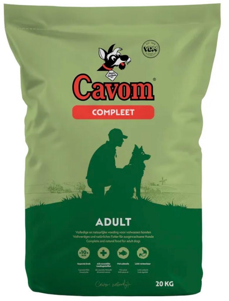 Cavom Compleet 20KG GOEDKOOPSTE VAN NL, Dieren en Toebehoren, Dierenvoeding, Verzenden, Hond