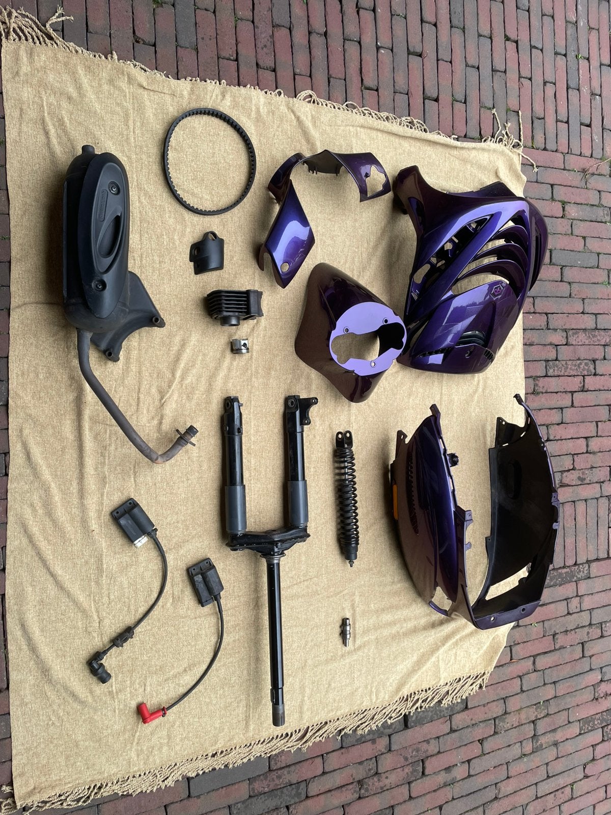 Piaggio Zip Onderdelen, Ophalen, Zo goed als nieuw