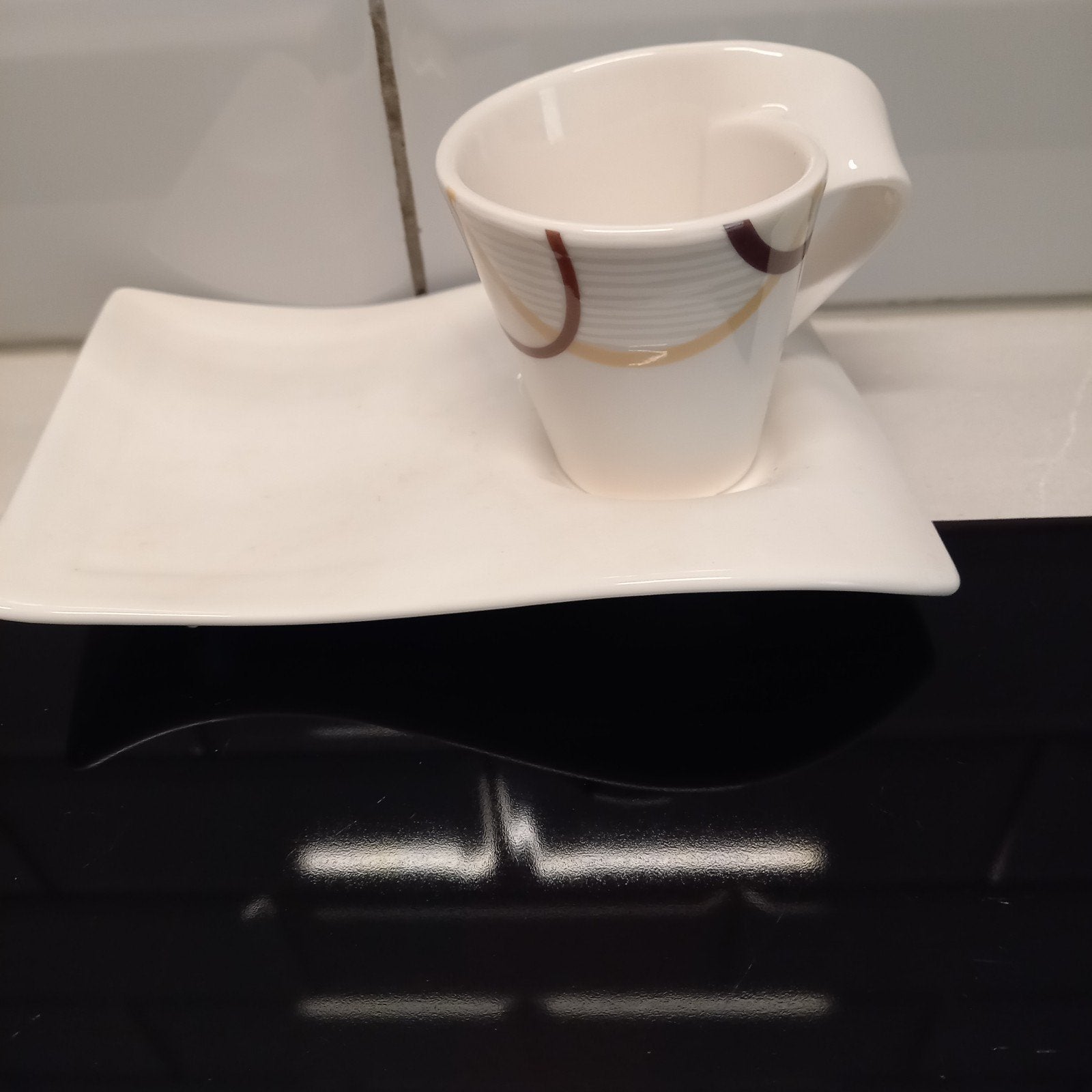 Villeroy & Boch NewWave Caffè set – Ethno Colours of Africa?, Ophalen of Verzenden, Porselein, Overige stijlen, Kop(pen) en/of Schotel(s)