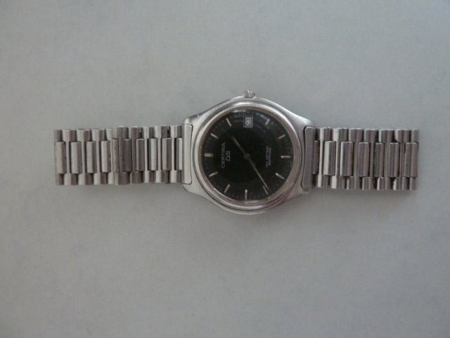 Certina DS Saphire herenhorloge, Overige merken, Staal, Gebruikt, Staal