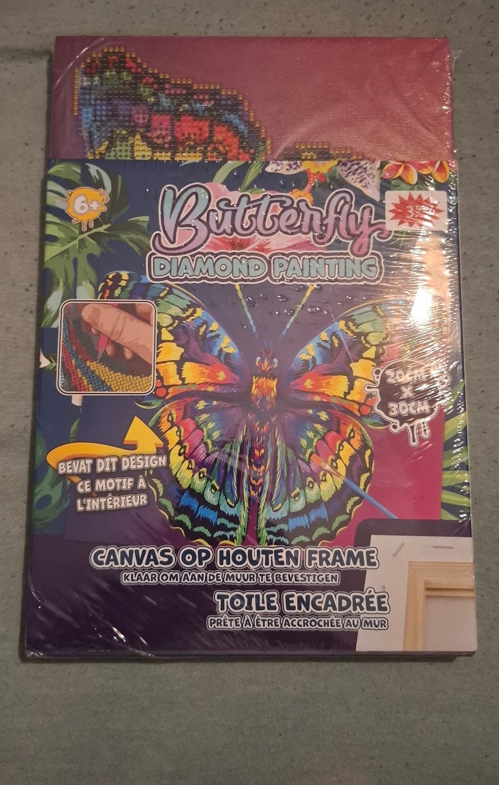 Diamond paintig, Ophalen, Zelfklevend, Nieuw, Meerkleurig