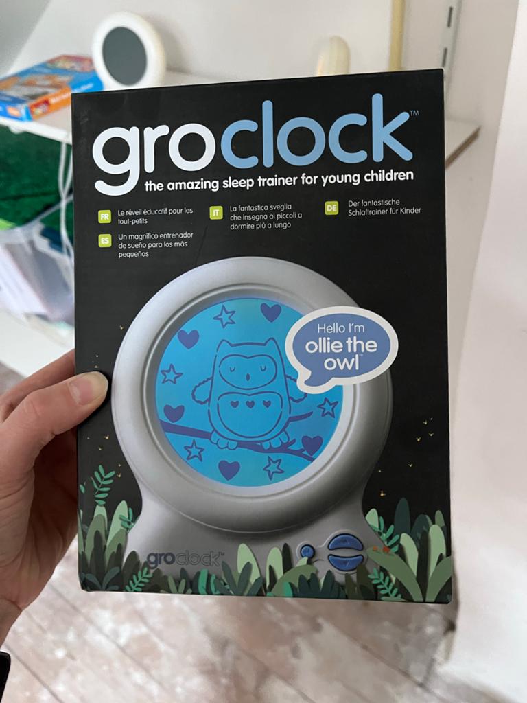 Gro Clock - Slaaptrainer voor kinderen (2 stuks beschikbaar), Ophalen of Verzenden, Gebruikt, Digitaal